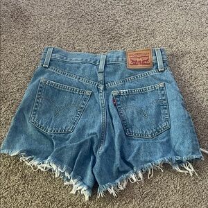 Levi's Classic Blue Jean Shorts
